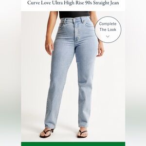 Abercrombie Curve Love Jeans